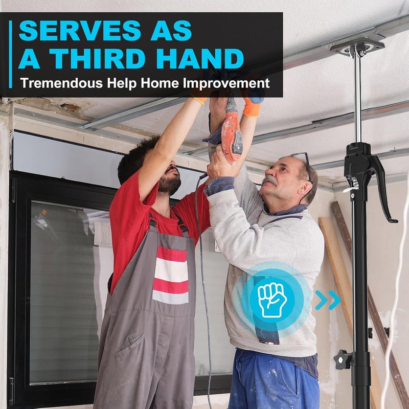 OUTIMATE Third Hand Support Pole Heavy Duty, Cabinet Jacks for Installing Cabinets with 154 LBS Capacity and Expand from 49-1/5 to 114-1/5 in, 1-PC - Image 4